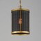 Maxim Lighting Rattan 1-Light Pendant, Natural Aged Brass 14461BRNAB - alternate 4